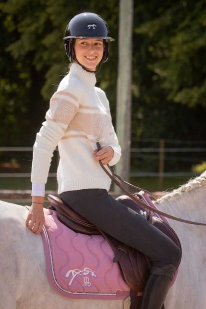 Tapis de selle Diamant Lila - PENELOPE COLLECTION