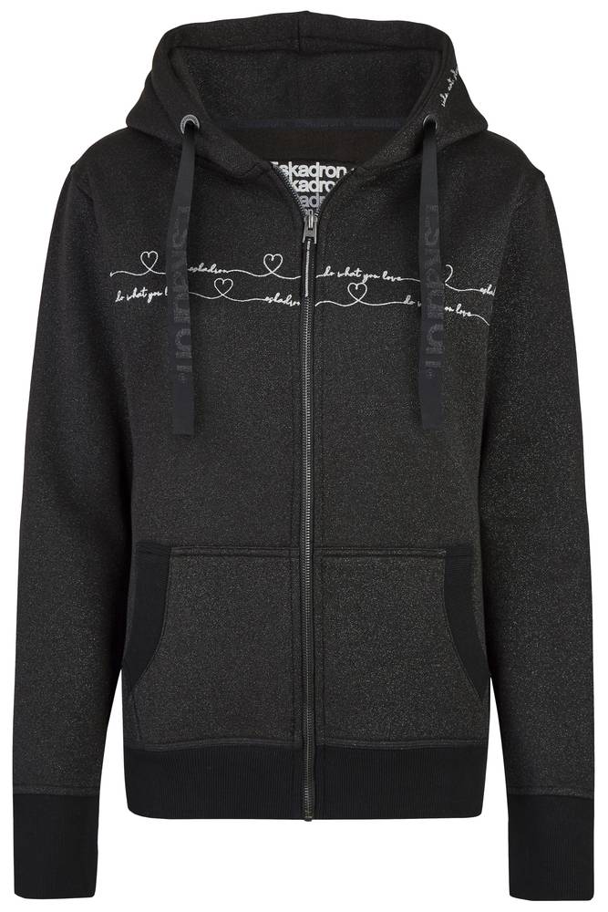 Sweat zippé Zip Hoodie ZAZA Equestrian Fanatics 2020 - Eskadron