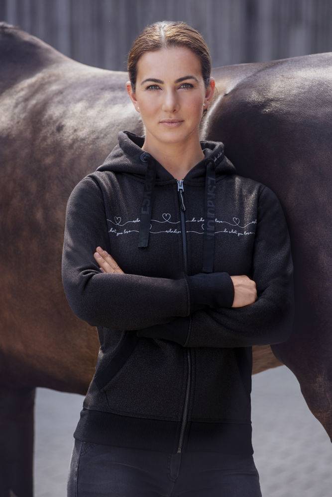 Sweat zippé Zip Hoodie ZAZA Equestrian Fanatics 2020 - Eskadron