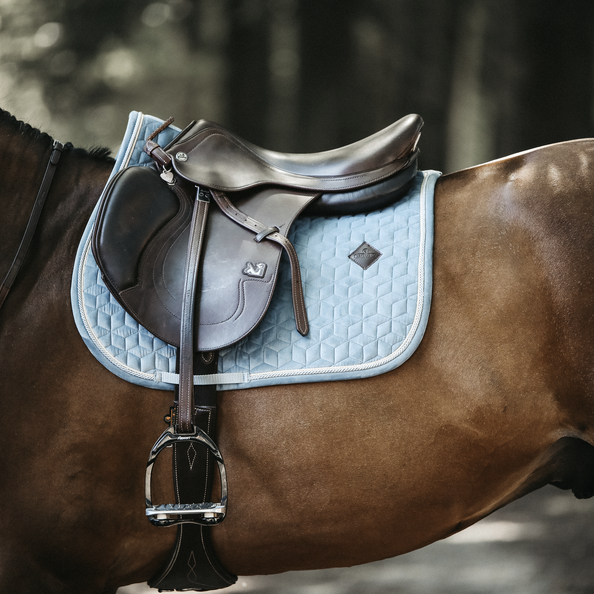 Tapis Velvet BLEU CIEL MIXTE - Kentucky