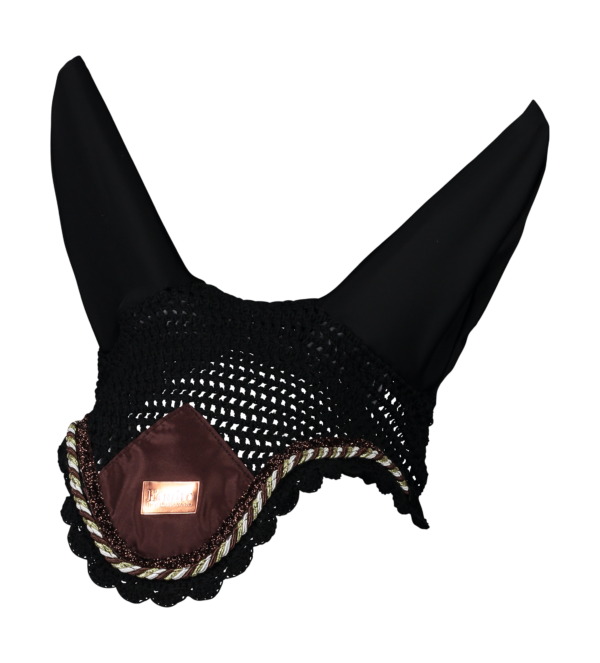 Bonnet anti-mouches Noir/Bronze 2.0 - Equito