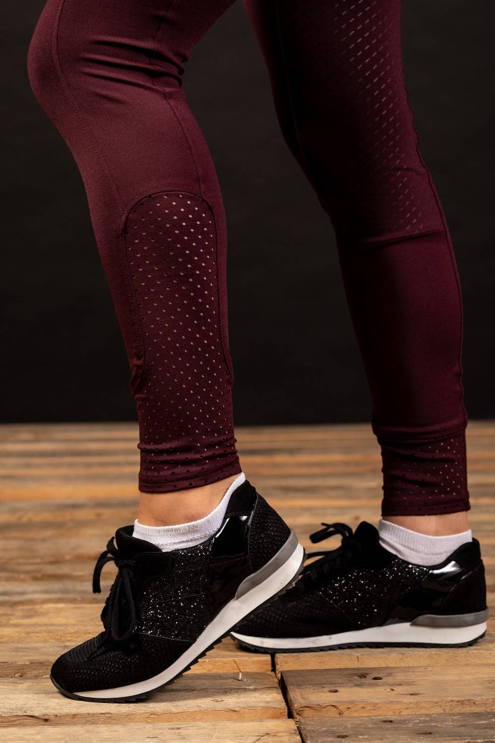 Legging Equitights Just Ride Rosegold Full Grip - Harry&