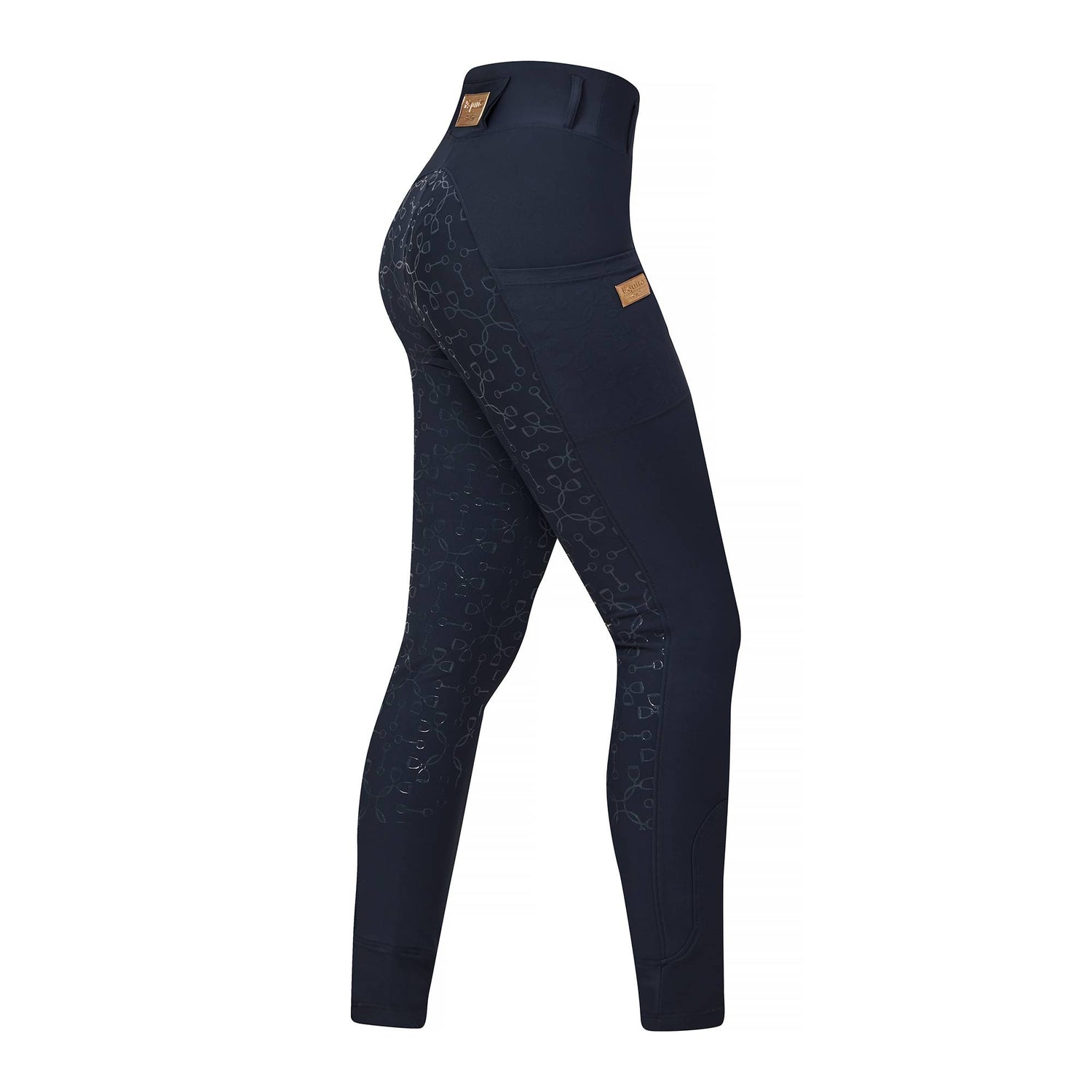 Navy Rose Gold Leggings - Equito