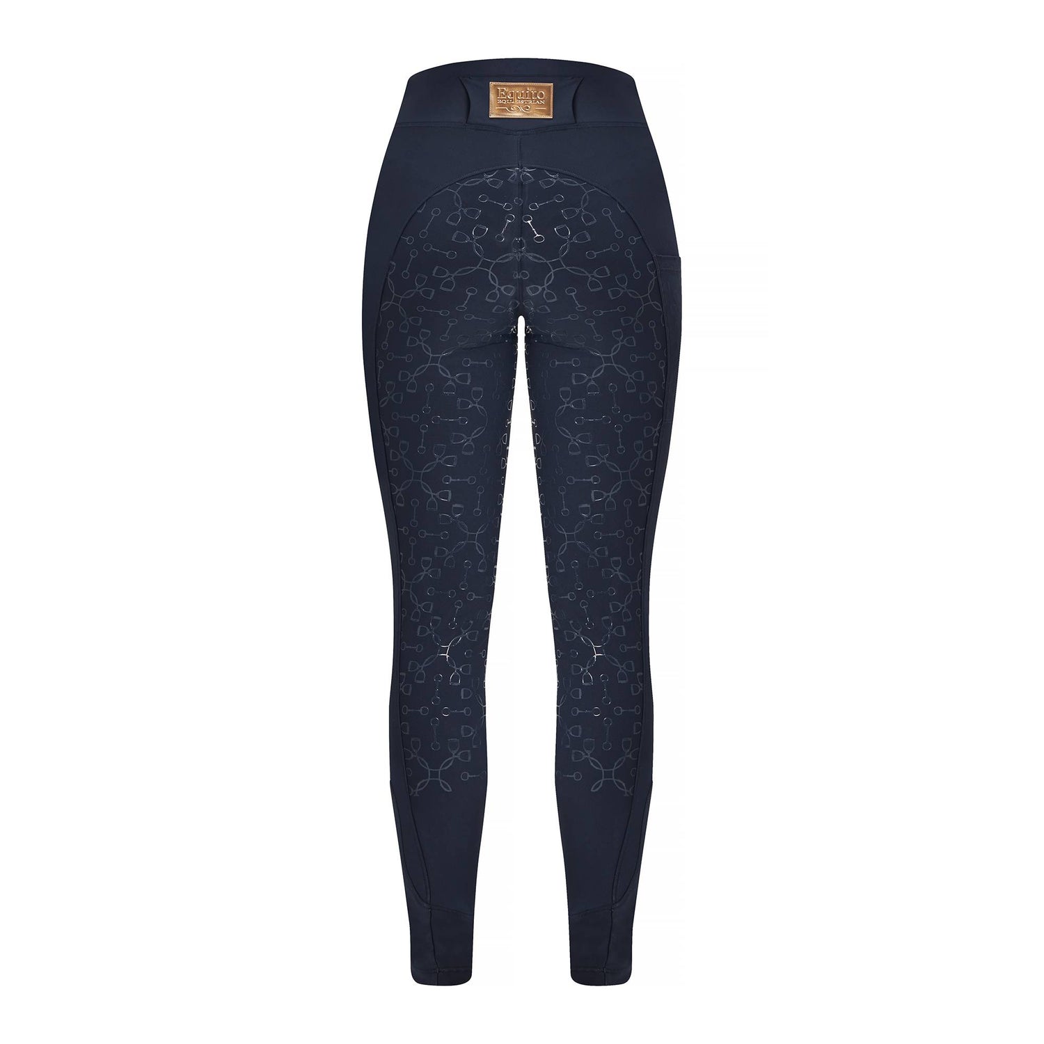 Navy Rose Gold Leggings - Equito