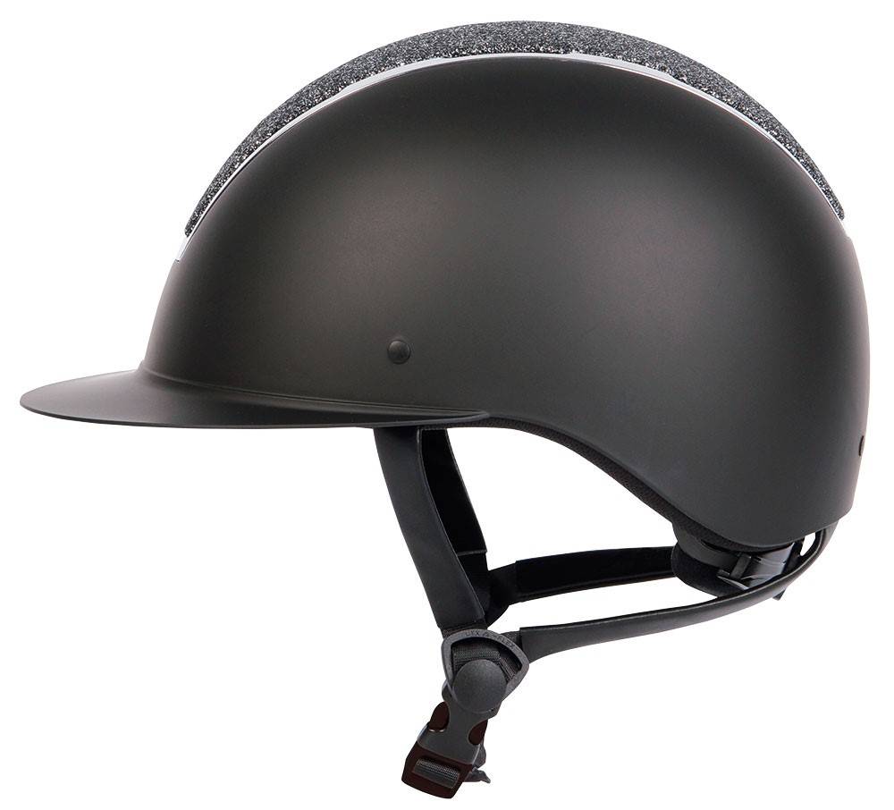 SWING casque d’équitation H24 Glossy | noir brillant | 55 - 57 cm SWING casque d’équitation H24 Glossy | noir brillant | 55 - 57 cm
