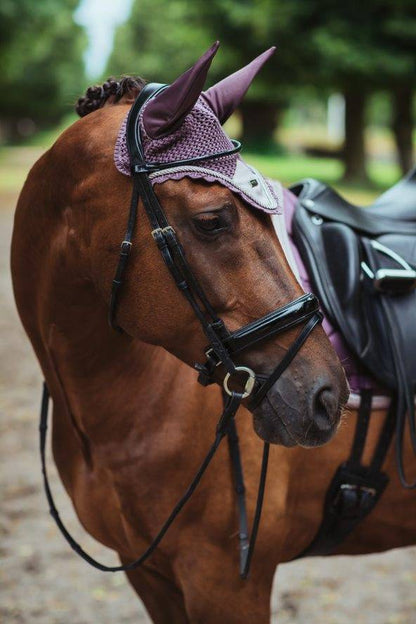 Equestrian Stockholm Fly Hat - Orchid Bloom