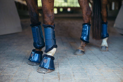 Equestrian Stockholm Gaiters - Monaco Blue