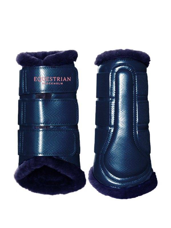 Equestrian Stockholm Gaiters - Monaco Blue