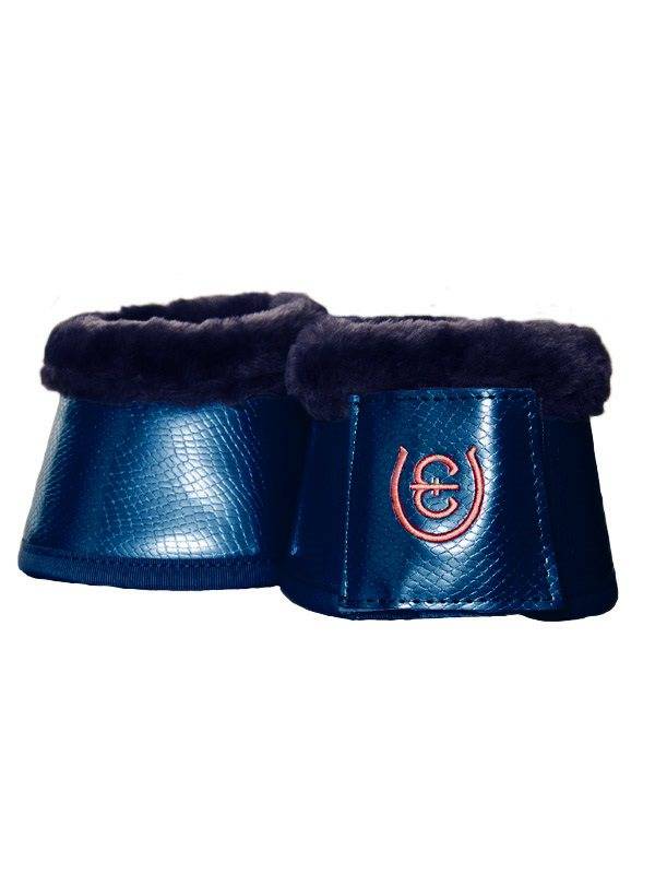 Cloches avec faux mouton Equestrian Stockholm - Monaco Blue