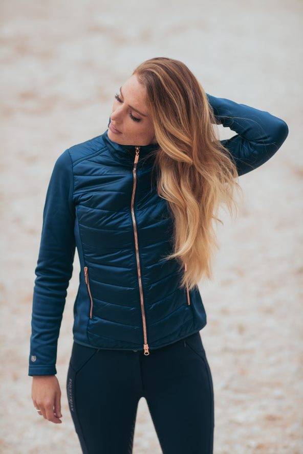 Veste active Performance Equestrian Stockholm - Monaco Blue