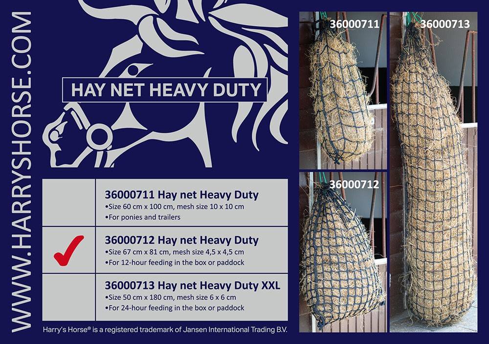 Heavy Duty hay net 4.5 cm - Harry&