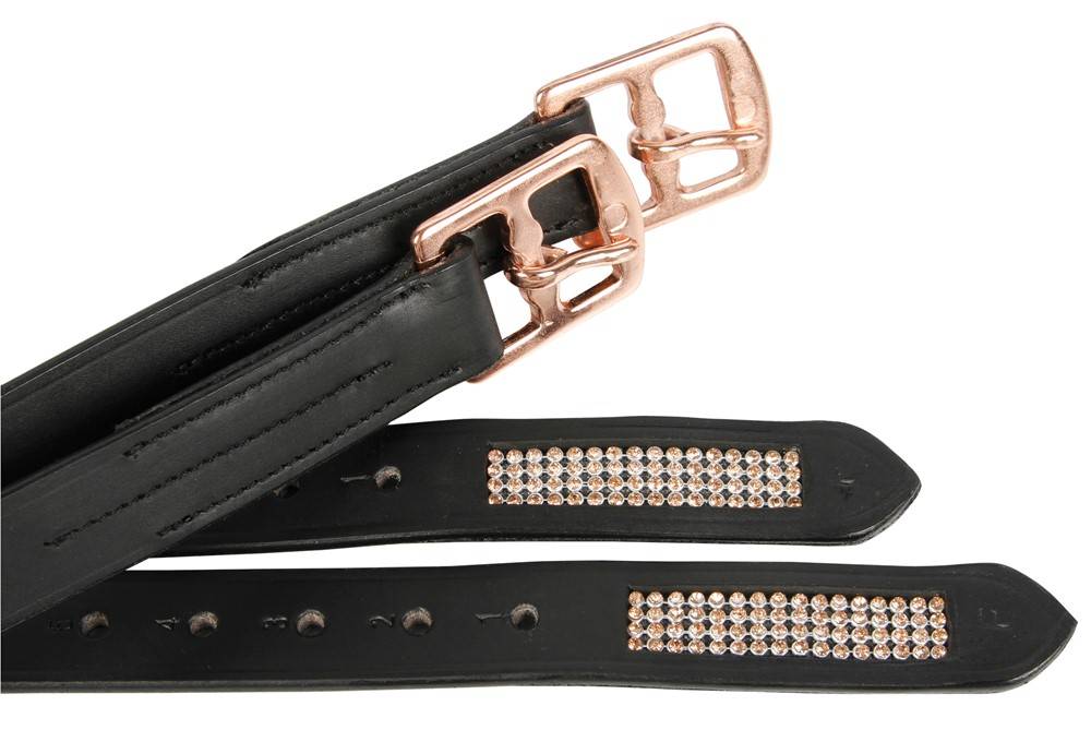 Crystal stirrup leathers - Harry&