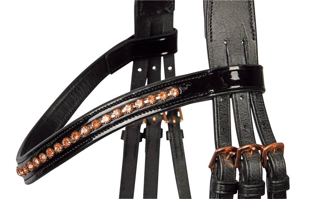 Chic Rosegold Bridle - Harry&