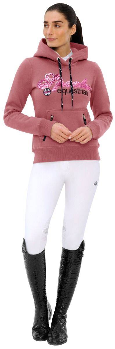 Roxie Hoody Sequin Sweatshirt - Spooks – Equitrends Roxie Hoody Sequin Sweatshirt - Spooks – Equitrends
