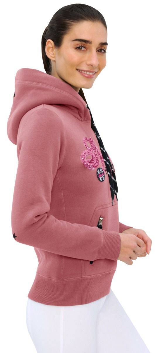 Roxie Hoody Sequin Sweatshirt - Spooks – Equitrends Roxie Hoody Sequin Sweatshirt - Spooks – Equitrends