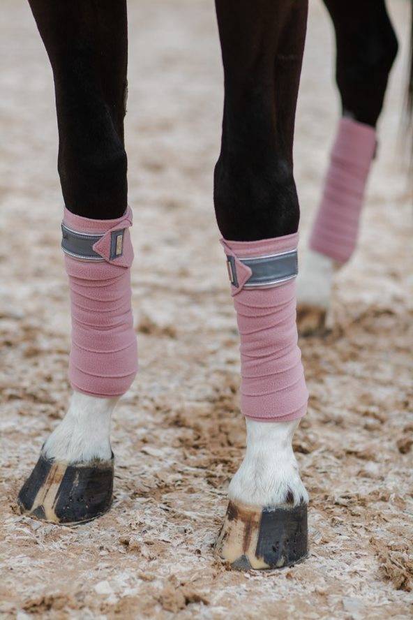 Bandes de polo Equestrian Stockholm - Pink Crystal
