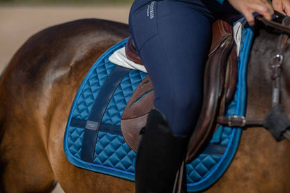 Tapis de selle No Boundaries Monaco Blue - Equestrian Stockholm