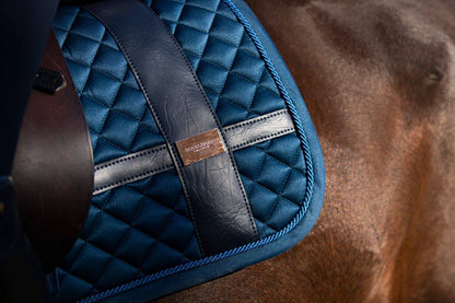 Tapis de selle No Boundaries Monaco Blue - Equestrian Stockholm