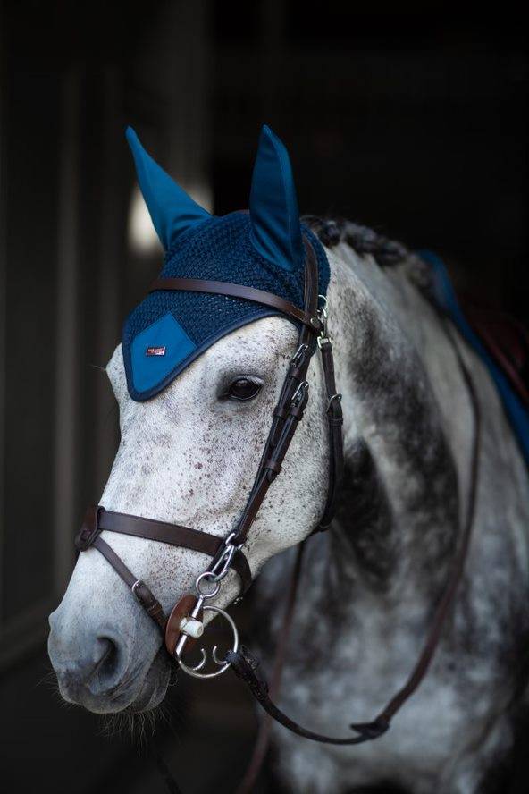 Bonnet anti-mouches Equestrian Stockholm - No Boundaries Monaco Blue