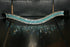 Frontal strass blanc et turquoise WW