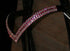 Frontal strass rose et blanc