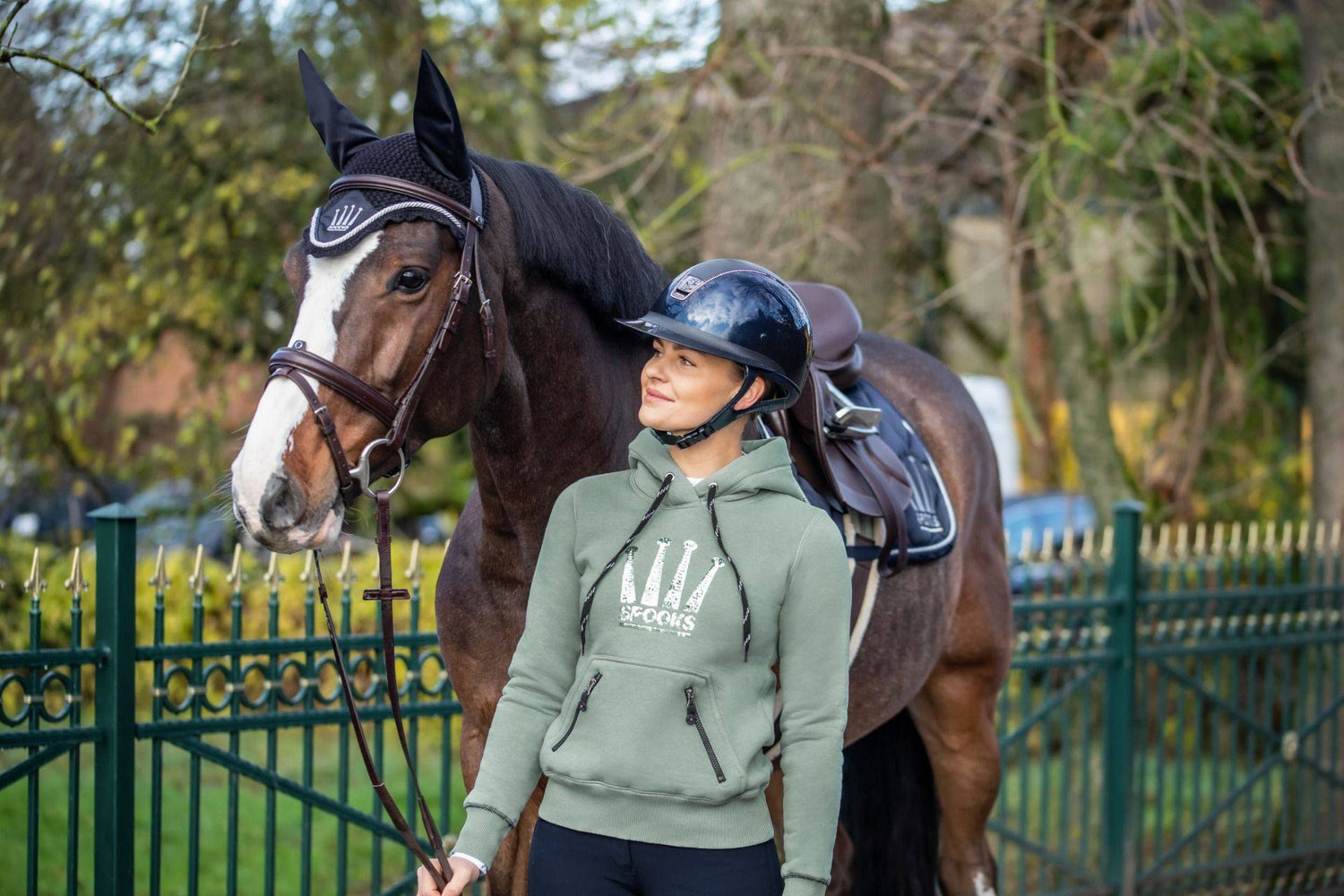 Sweat Crown Hoody Sequin - Spooks