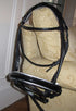 Bridon cuir rond argent EquiT
