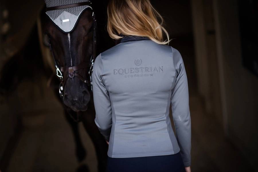 Veste Polaire Equestrian Stockholm - CRYSTAL GREY