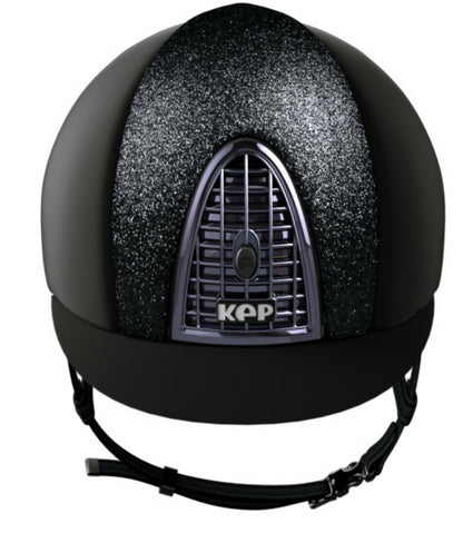 Casque CROMO 1 Textile Glitter Black Star - KEP