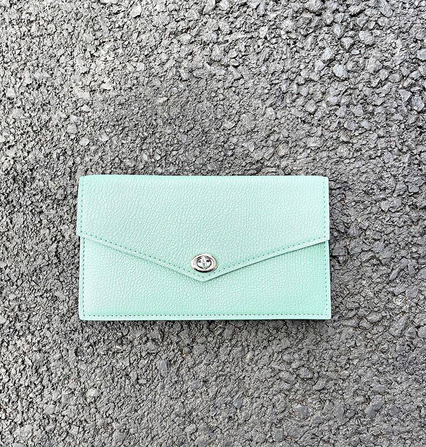 Pochette téléphone Vert d&