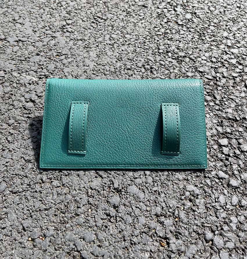 Pochette téléphone Vert d&