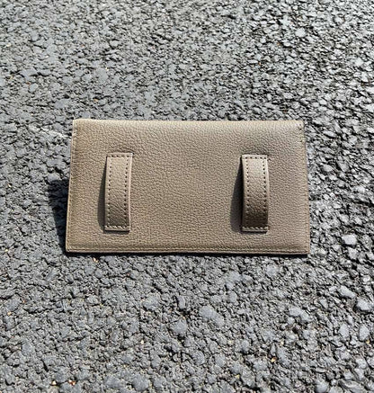 Taupe phone pouch - Melca Paris 