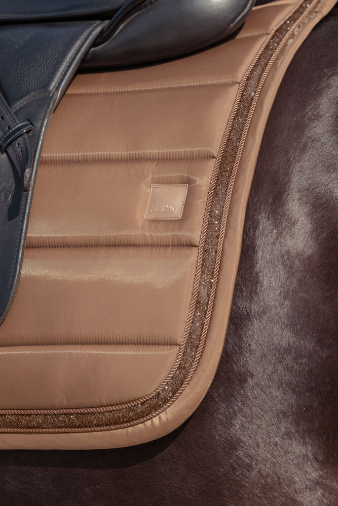 Tapis de Selle Eskadron Satin Jewel Heritage 23/24 - Marine - Taille Pleine - Dressage Tapis de Selle Eskadron Satin Jewel Heritage 23/24 - Marine - Taille Pleine - Dressage