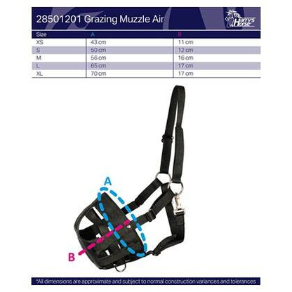 Air muzzle with integrated halter - Harry&