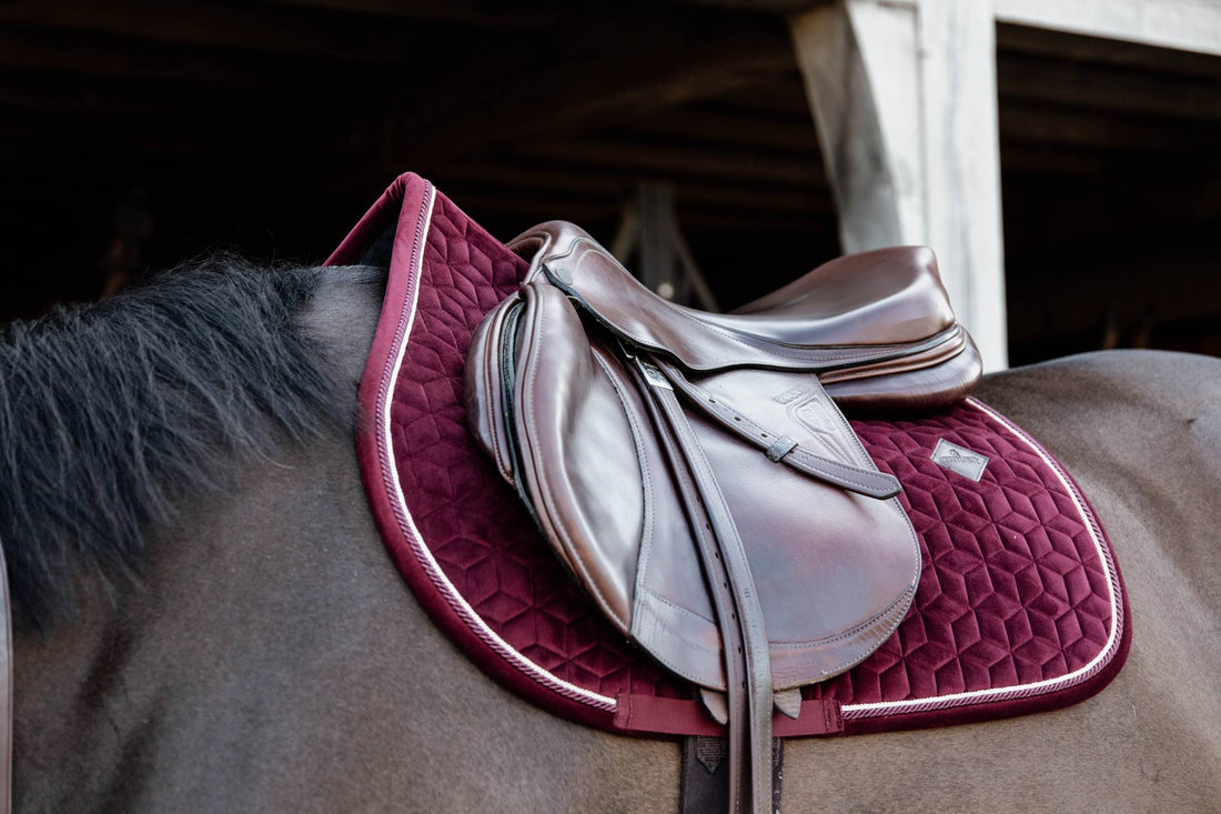Burgundy Velvet Rug - Kentucky