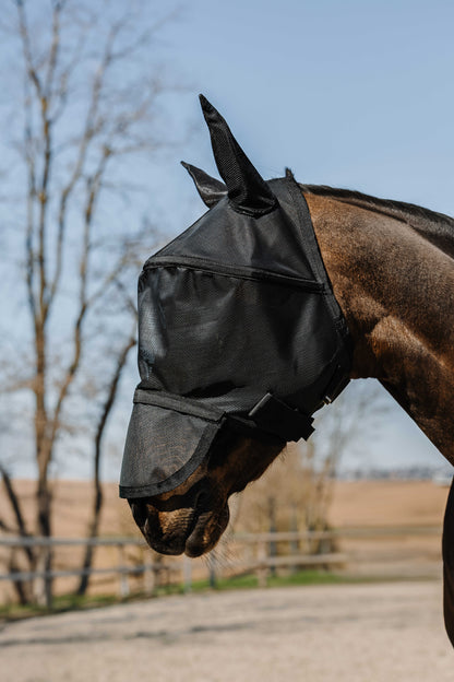Masque anti mouches et anti UV Protec - EQUITHEME