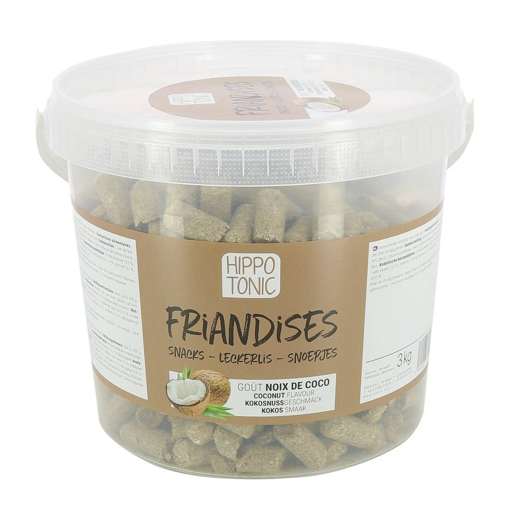 Friandises pour chevaux noix de coco - HIPPOTONIC