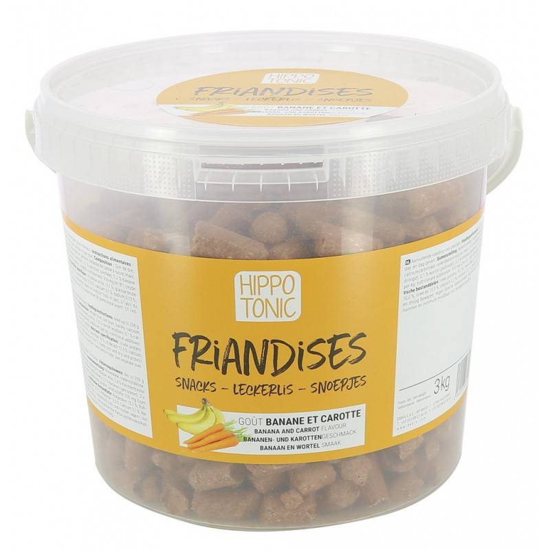 Banana and Carrot Treats for horses - HIPPOTONIC
