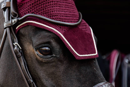 Bonnet Wellington Velvet Bordeaux - Kentucky