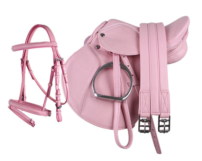 Equipement complet selle et filet pour enfant - QHP