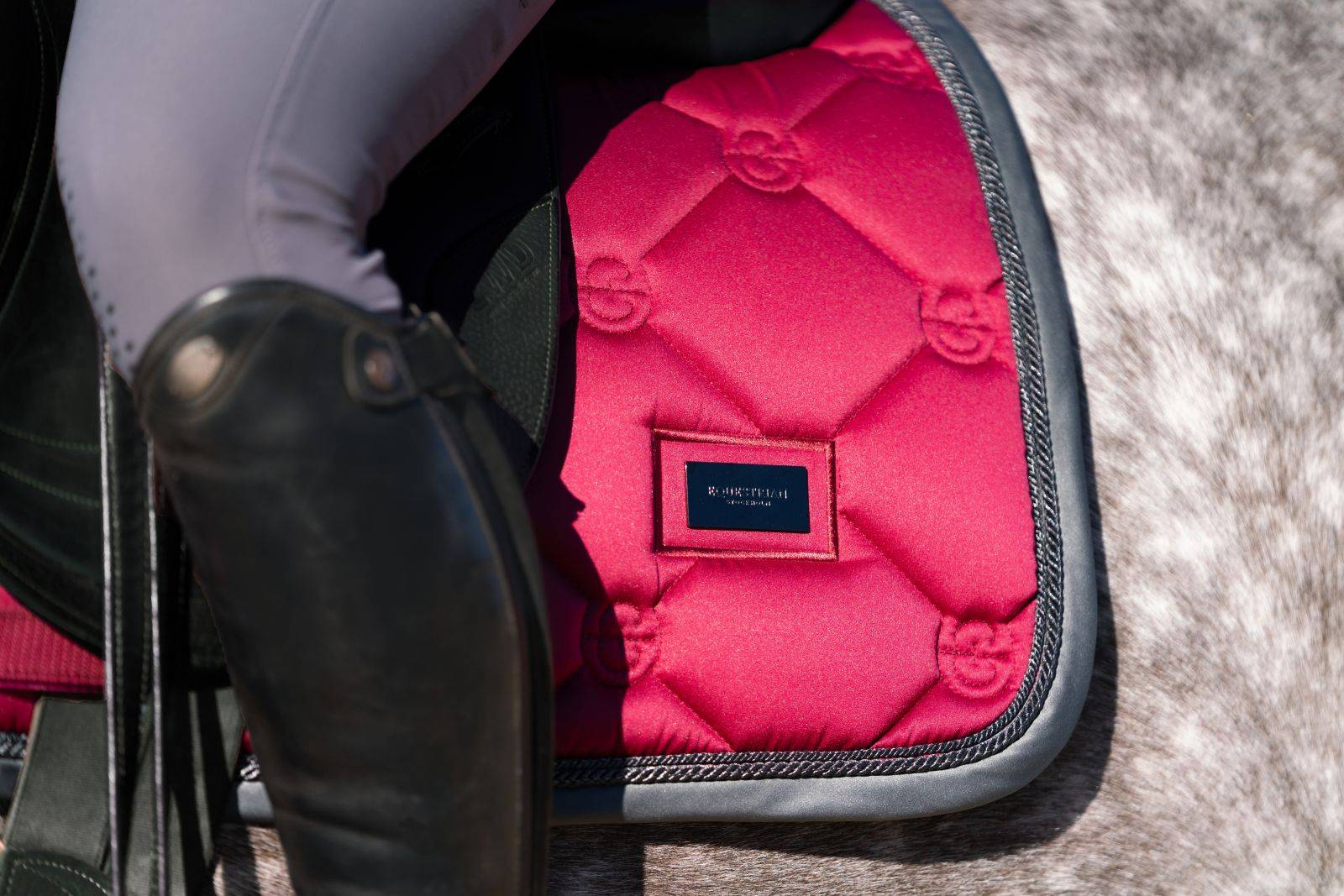 Wild Rose saddle pad - Equestrian Stockholm