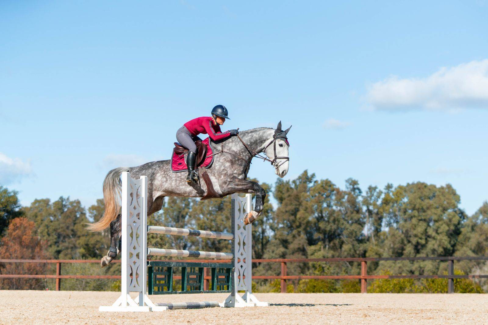 Wild Rose saddle pad - Equestrian Stockholm