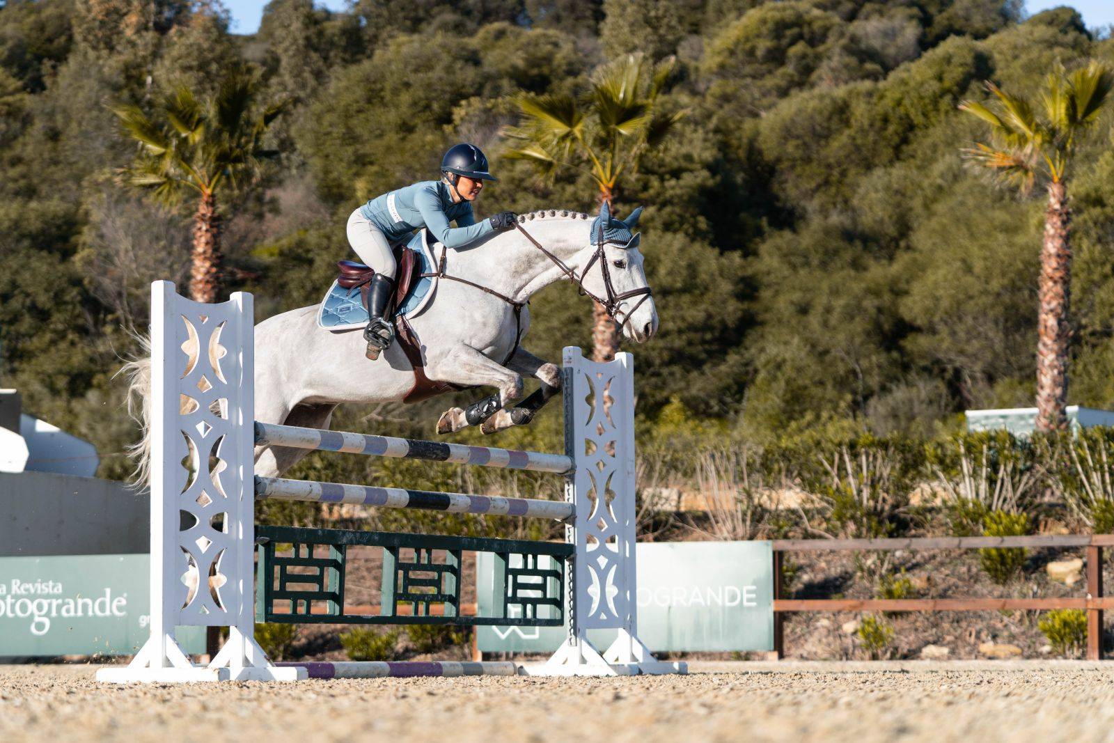 Tapis de selle Stone Blue - Equestrian Stockholm