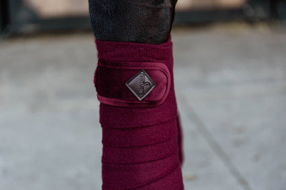 Bandes de polo Velvet Bordeaux - Kentucky