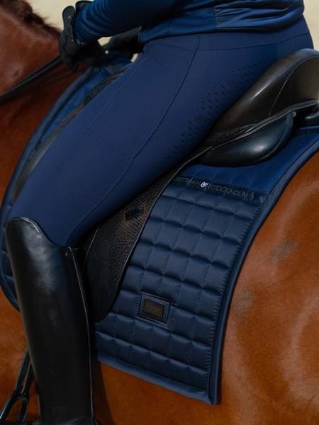 Sportive Navy saddle pad - Equestrian Stockholm