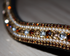 Frontal strass cognac