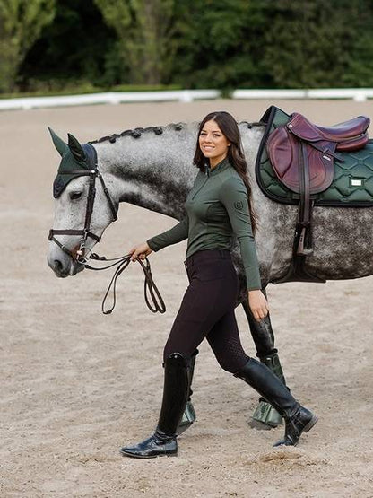 Knee Grip Elite Black jump pants - Equestrian Stockholm