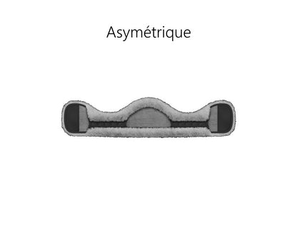 Fourreau de sangle Western SLIM LINE sur mesure - MATTES