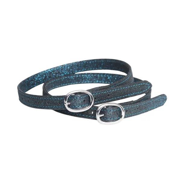 Blue Lagoon Glitter spur straps - SD design