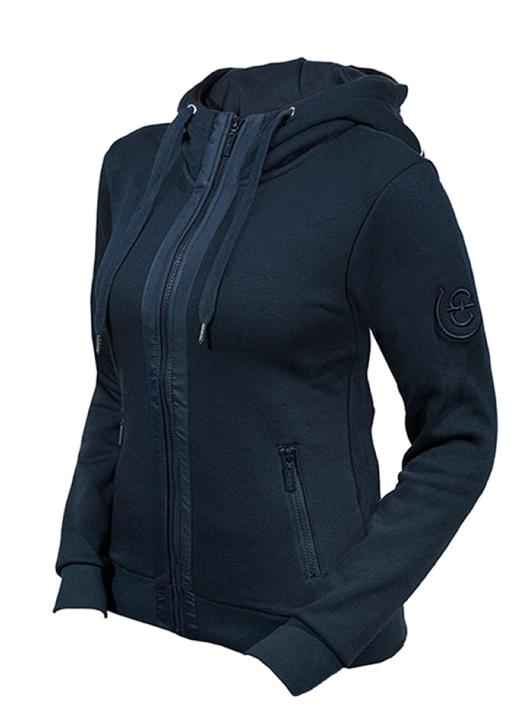 Sweatshirt Ideal Hoodie Sportive Navy - Equestrian Stockholm